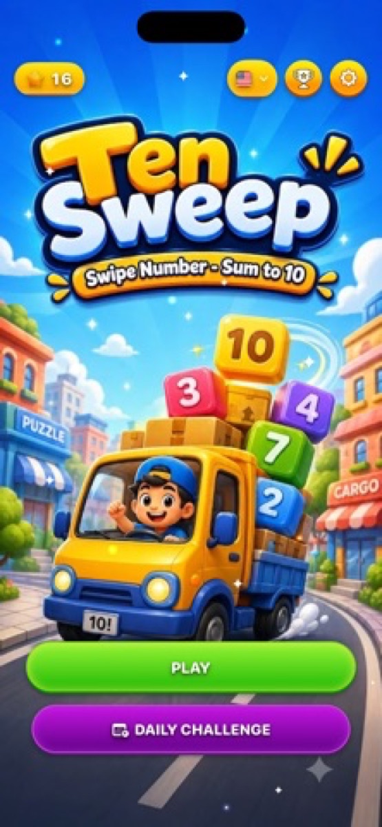 TenSweep screenshot 2